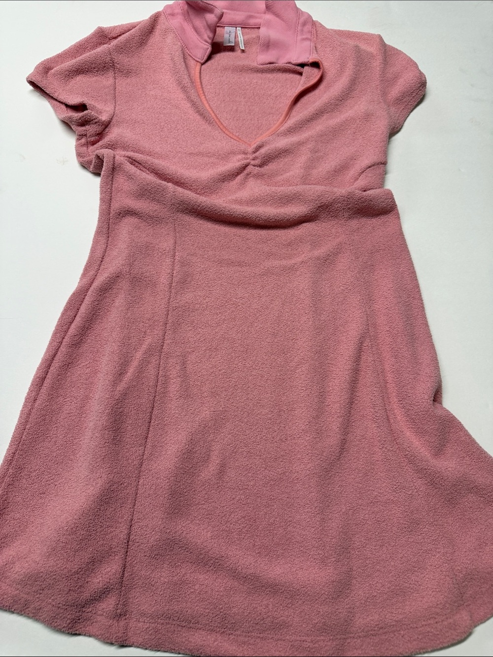 Out from under Soft Pink Short-Sleeve V-Neck Women's Top